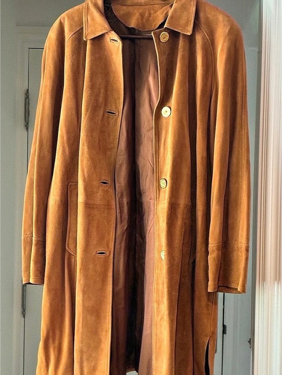 Viroel Jackets & Blazers - Viroel Leather Coat in Camel / Tan Size 50 Like New